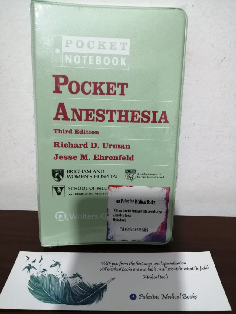 Pocket Anesthesia (Pocket Notebook Series) Third Edition