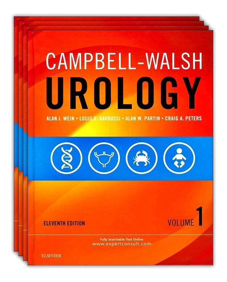 Campbell-Walsh Urology: 4-Volume Set 11th Edition, 
